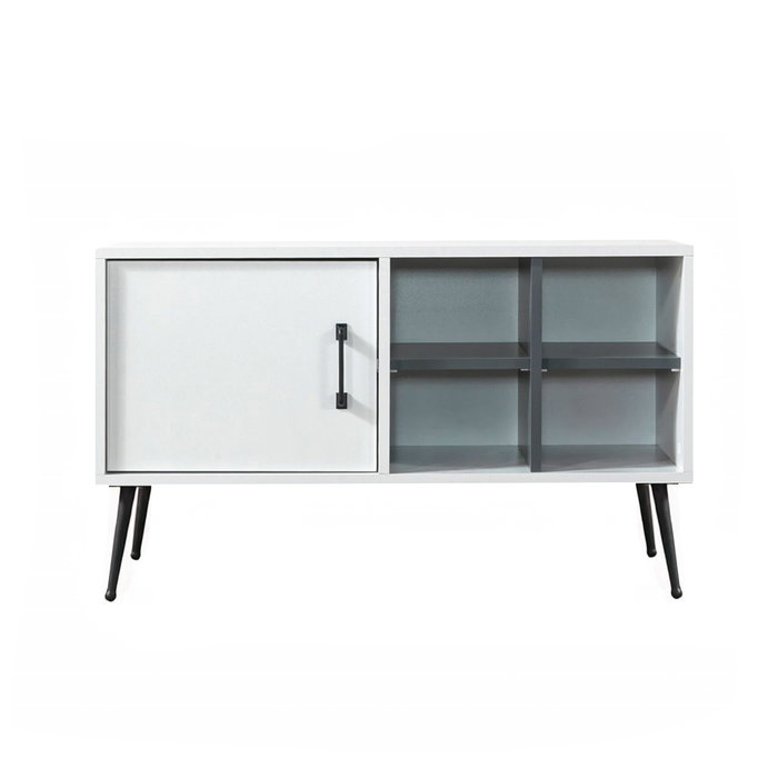 Hanah Home Şile 3112 Soporte para TV Blanco y Antracita Hanah Home Şile 3112 Soporte para TV Blanco y Antracita